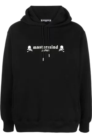MASTERMIND JAPAN Hoodie con logo estampado y cordones