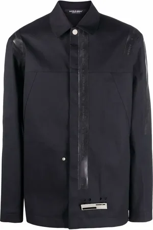 A-cold-wall* X Mackintosh rubber-trim shirt