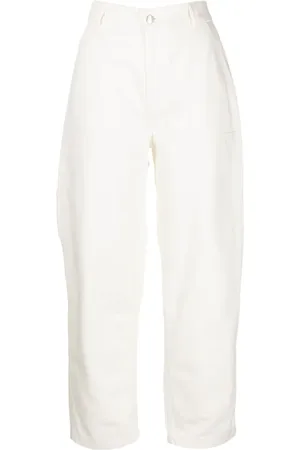 Maison Kitsuné Jeans capri de diseño recto