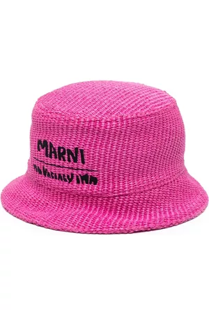 Marni Hombre Sombreros - Woven bucket hat