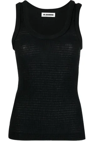 Jil Sander Camiseta con diseño fruncido