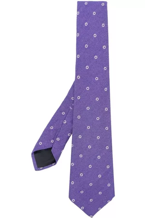 BARBA Hombre Pajaritas - Corbata con lunares bordados