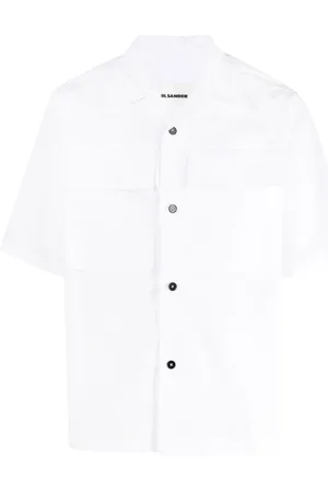 Jil Sander Camisa con bolsillos y solapa