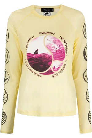 Dsquared2 Playera con estampado fotográfico
