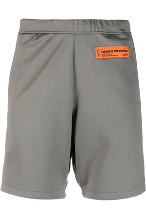 Heron Preston Shorts deportivos con parche del logo