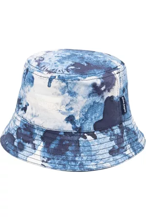 Palm Angels Sombreros - Logo-embroidered tie-dye bucket hat