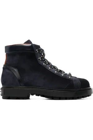 santoni Botas con agujetas