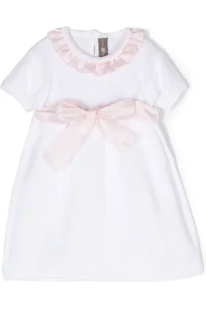 LITTLE BEAR Vestido tejido con volantes en el cuello