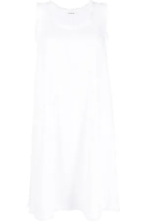 P.A.R.O.S.H. Vestido con ribete deshilachado