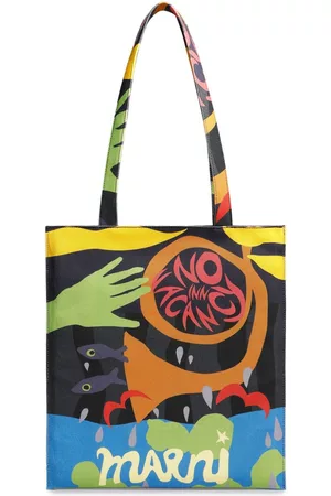 Marni Tote con logo estampado