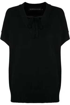 Gloria Coelho Blusa con moño en la parte delantera
