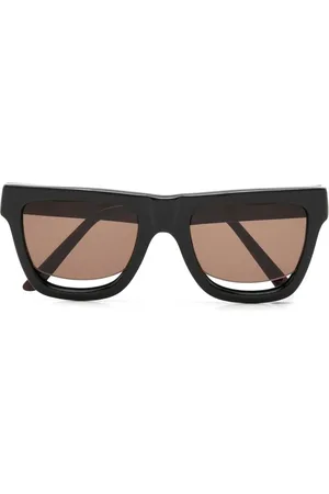 Gloria Coelho Lentes de sol con detalle de abertura en las micas