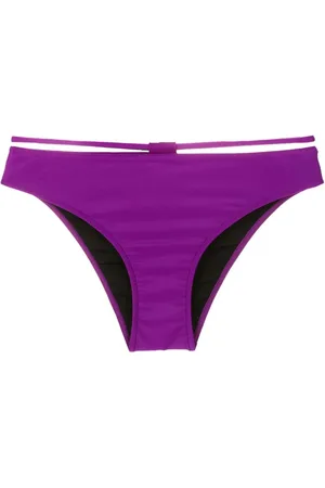 Gloria Coelho Bikini bottom con detalle de correa