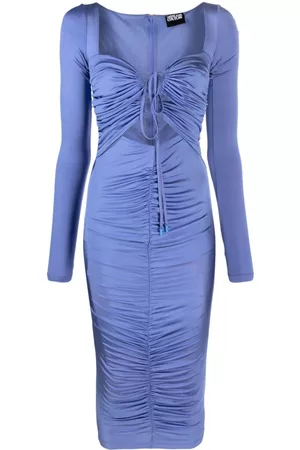 VERSACE Mujer Vestidos cut out - Ruched cut-out dress