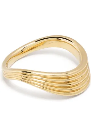 Fernando Jorge Anillo Stream Wave en oro amarillo de 18kt