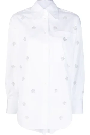 Jacob Cohen Camisa con detalles de cristal