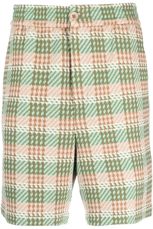 Drôle de Monsieur Shorts con motivo de cuadros