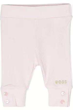 HUGO BOSS Pantalones - Logo-print elasticated-waist leggings