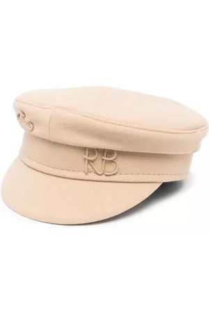 Ruslan Baginskiy Mujer Sombreros - Embroidered-logo cotton hat