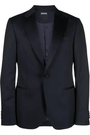 Ermenegildo Zegna Blazer con botones y parche del logo