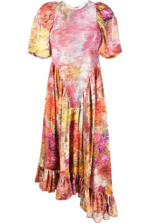 Collina Strada Vestido midi con varios estampados