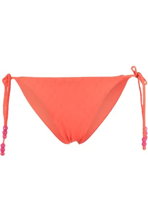 Jimmy Choo Bikini bottom con logo en relieve