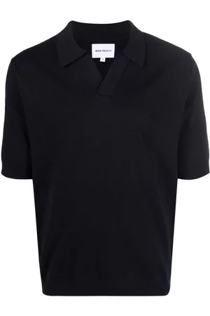 Norse projects Suéter tipo polo con cuello en V