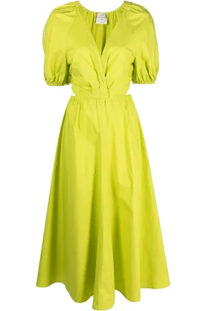 FORTE FORTE Vestido midi con detalle de aberturas