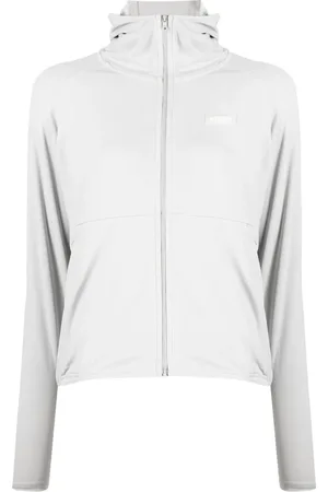 Chocoolate Hoodie con cierre y parche del logo