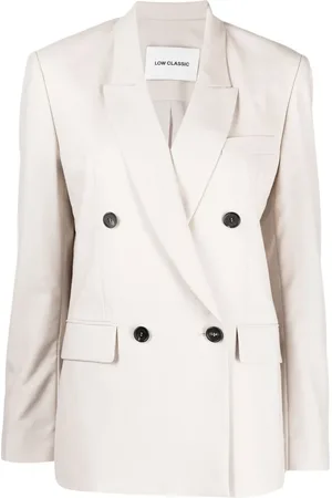 Low Classic Blazer con doble botonadura