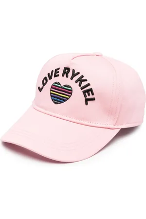 Sonia Rykiel Enfant Gorra con logo bordado