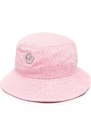 Michael Kors Niña y chica adolescente Sombreros - Monogram-print cotton bucket hat