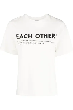 Each x Other Playera Signature con logo estampado