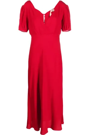 Nº21 Vestido midi con moño