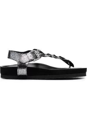 Isabel Marant Sandalias con tiras metalizadas