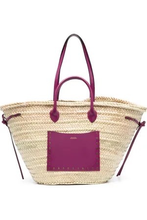 Isabel Marant Tote Cadix grande con diseño entretejido