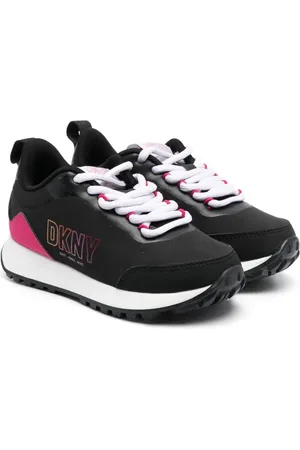 DKNY Tenis bajos con logo estampado