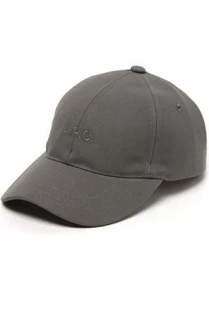 A.P.C. Hombre Gorras - Charlie logo-embroidered baseball cap