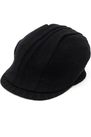 YOHJI YAMAMOTO Hombre Sombreros - Knitted wool casquette