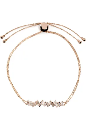 Suzanne Kalan Pulsera Willow en oro rosa de 18kt con diamantes