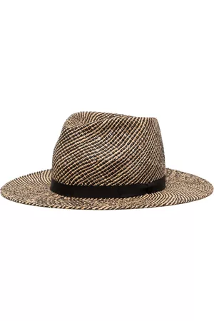 YOHJI YAMAMOTO Hombre Sombreros - Sombrero de verano entretejido
