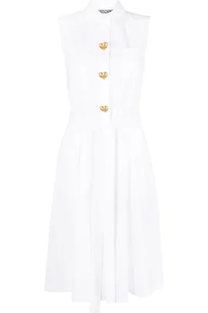 Moschino Vestido camisero sin mangas