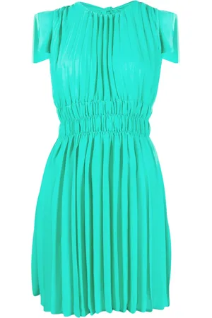 Liu Jo Vestido corto manga corta con pliegues