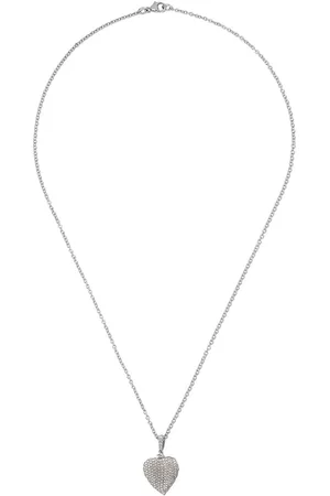 Kiki Mcdonough Mujer Collares - Collar Lauren en oro blanco de 18kt con diamantes