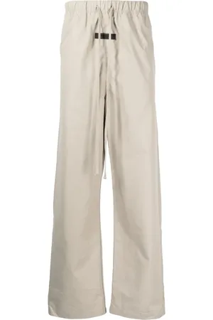FEAR OF GOD Pantalones rectos con parche del logo