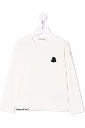 Moncler Playera con parche del logo