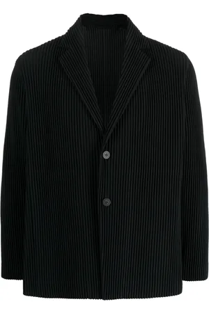 Issey Miyake Blazer plisado con botones
