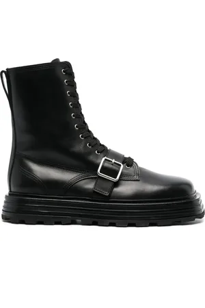 Jil Sander Botines con agujetas