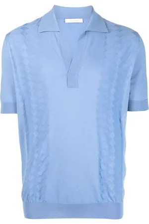 Cruciani Playera tipo polo manga corta