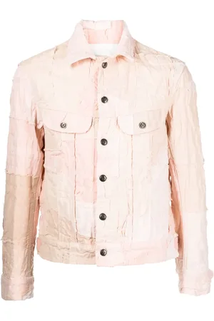 GREG LAUREN Sobrecamisa con efecto envejecido
